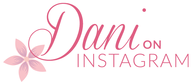 An image that reads Dani on Instagram